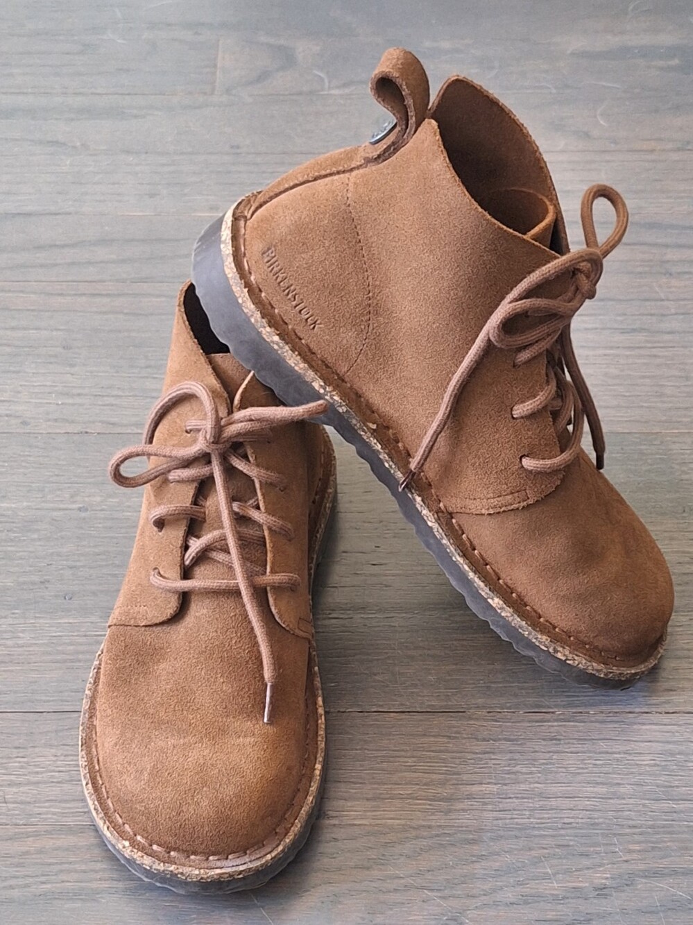 BIRKENSTOCK NWOT Uppsala Mid Lace Up Chukka Boots Brown WMS 7 NEW